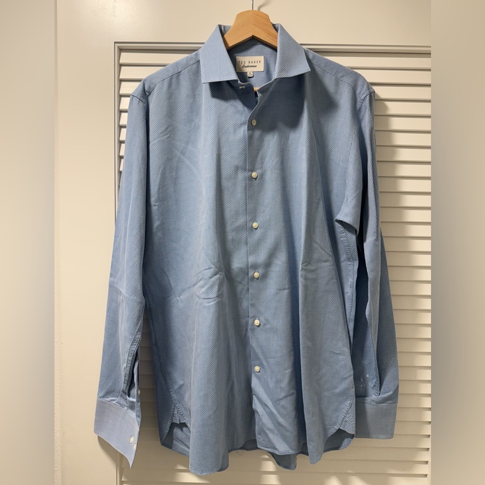Ted Baker Endurance Light Blue Dress Shirt for Men